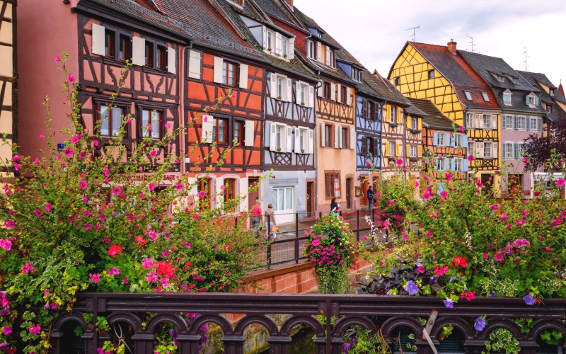 Чудеса города Кольмар в Эльзасе (9 фото)