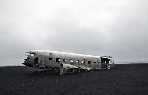 Место крушения самолёта (DC-3 plane wreck) — Исландия | Место № 5