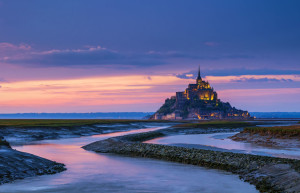 Остров-замок Мон-Сен-Мишель (Mont Saint Michel) — Франция | Место № 2  