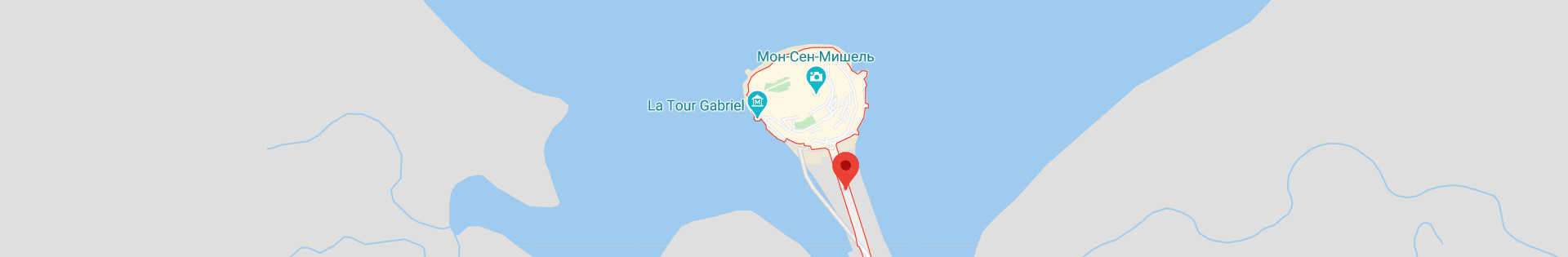Остров-замок Мон-Сен-Мишель (Mont Saint Michel) — Франция | Место № 2  